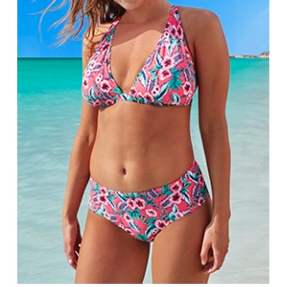 Mid rise pink bikini NWT